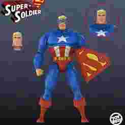 Super soldier retro style action figure
