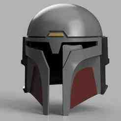 SWTOR Ruhnuk Wanderer Mandalorian Helmet 1:1 Replica Cosplay