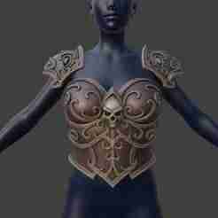 Sylvanas Chest Armor and Pauldrons