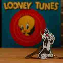 Sylvester the Cat Keychain