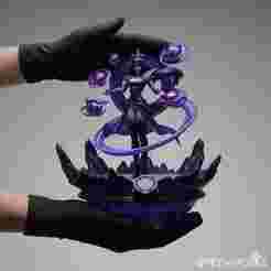 Syndra - The Dark Sovereign - League of Legends - 3D Print Model