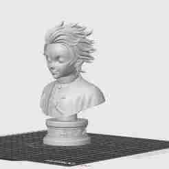 Tanjiro demon slayer bust
