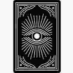 tarot card with an eye and rays inside 1 - 2D/3D Wall Art STL+SVG For CNC Router, Plasma, Waterjet, Laser & 3D Printer