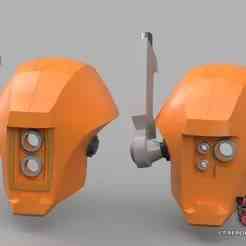 Tau Fire Warrior Helmet 1:1 Cosplay Replica