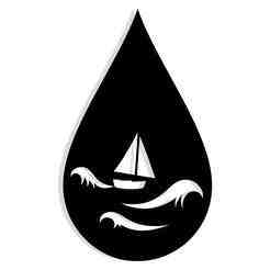 tear drop with a tiny sailboat inside 2 - 2D/3D Wall Art STL+SVG For CNC Router, Plasma, Waterjet, Laser & 3D Printer