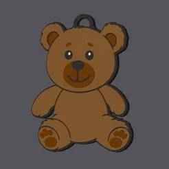 Teddy Bear - Keychain v2