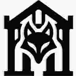temple gate with a fox mask hanging in the center 1 - 2D/3D Wall Art STL+SVG For CNC Router, Plasma, Waterjet, Laser & 3D Printer