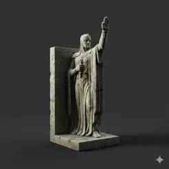 The Argonath Bookends - Lord of the Rings Inspired 3D Model STL