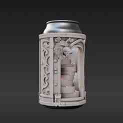 The Howling Fate Dice Tower - Combination Drink Cooler & Dice Roller