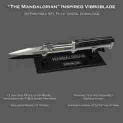 The Mandalorian Inspired Vibroblade