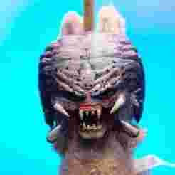 The Predator Mask V2  -  Labubu Accessories Toys