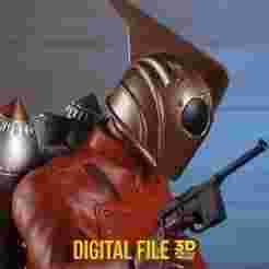 The Rocketeer Statue