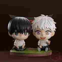 The Summer Hikaru Died / Hikaru/ Yoshiki chibi figure