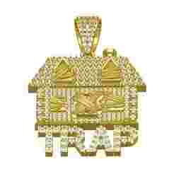 The Trap House Diamond Hip Hop Pendant
