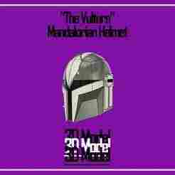 The Vulture - Custom Mandalorian Helmet