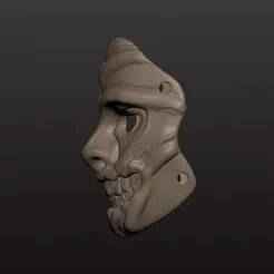 Tiki Style Oni Mask
