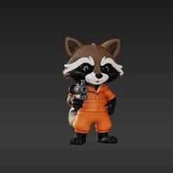 Tiny Armored Rodent Warrior 3D Model - Poseable Collectible for Resin & FDM Printing