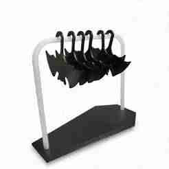 Tomb earring holder