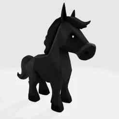 ToonHorse – Cute Stylized 3D Character