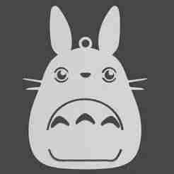 Totoro Keychain