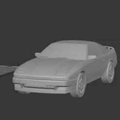 Toyota Supra (Mk3 MA70) Liftback 1986 - Complete 3D Model (Printable)