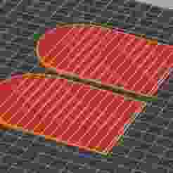 TPU heel inserts