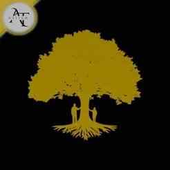Tree - Line Art - 2D Wall Art Decor