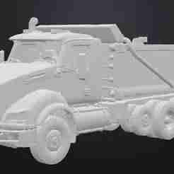 Tri Axle Dump Truck