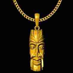 tribal pendant charm