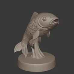 Trout – Realistic Fish 3D Print Model
