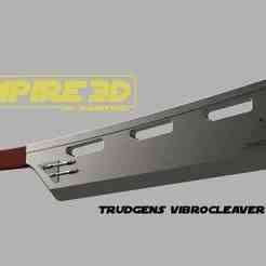 Trudgens vibro cleaver Knights of Ren Star wars