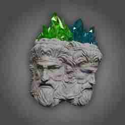 Twinsage Glintstone Crown  elden ring Mask Cosplay 3D print model
