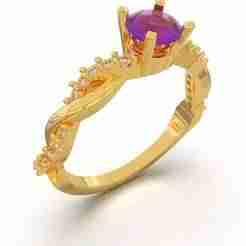 Twisted Ladies Ring
