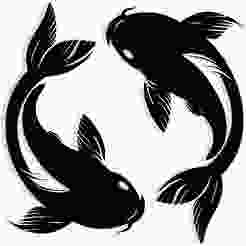 two koi fish 4 - 2D/3D Wall Art STL+SVG For CNC Router, Plasma, Waterjet, Laser & 3D Printer