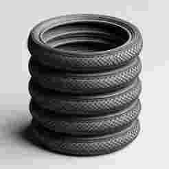 Tyres Holder 3D Print – Modern Functional Desk Organizer Stand