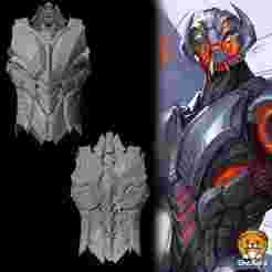 Ultron - Torso Armor - Marvel Rivals Cosplay Prop