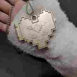 Undertale Asriel Locket - Print in Place!