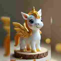 Unicorn Decor STL - 3D Print Unicorn - Unicorn Decoration Model - Unicorn Home Decor - Unicorn Statue STL