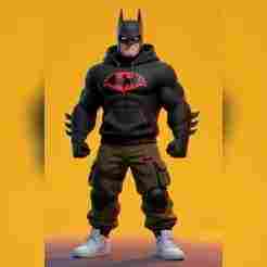 Urban Vibes / urban batman 04 / fan art / art toy / magic makes