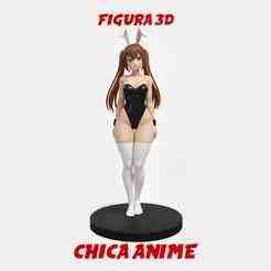 Usami - ANIME GIRL CONEJA SCULPTURE