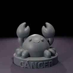 Vela de Cáncer Chibi – Modelo 3D para impresión