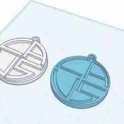 Velez Sarsfield Key Ring - 3D Printable