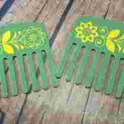 Victorian Lace Hair Combs – 3D Printable Model Pack