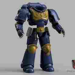 Victrix Bulwark Honour Guard Eagle Ultramar Ultra Space Marine Armor Space 3D print files Replica Cosplay 3D print model files 1:1 Scaled for 2M