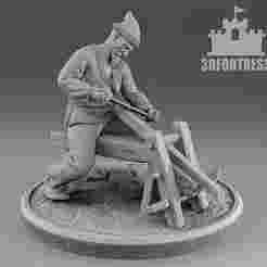Viking carpenter 3D print model