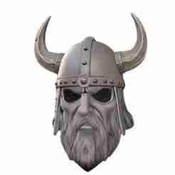 Viking Horned Battle Helmet