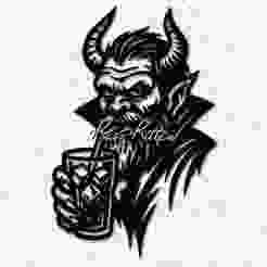 Villain Devil Goblin Wall Art Home Decor