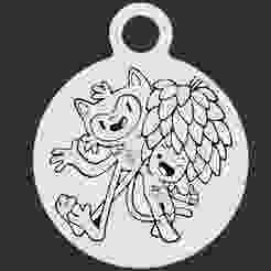 Vinicius and Tom Keyring