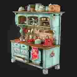 Vintage House Prop