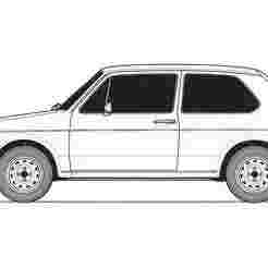 Volkswagen Golf I, Golf A1, Golf Mk1